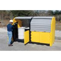 Kit dextension avec drain pour Ultra-Hard Top Spill Pallets, 64" lo x 79" la x 62" h, Capacit&eacute; de charge 9000 lb Kelford