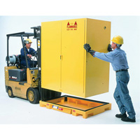 Double Drum Ultra-Safety Cabinet Bladder System, 63" lo x 38,5" la x 6,3" h, Capacit&eacute; de charge 3000 lb Kelford