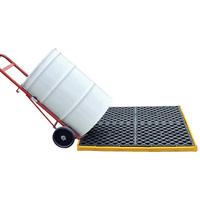 Ultra-Spill Deck flexible, 4 barils, Capacit&eacute; de d&eacute;versement 22 gal. US, 48" x 48" x 2,5" Kelford