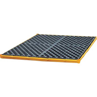 Ultra-Spill Deck flexible, 4 barils, Capacit&eacute; de d&eacute;versement 22 gal. US, 48" x 48" x 2,5" Kelford