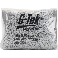Gants r&eacute;sistants aux coupures G-Tek en tricot sans couture, Taille T-petit, Calibre 13, Rev&ecirc;tement Polyur&eacute;thane, Enveloppe en PolyKor, ASTM ANSI niveau A2/EN 388 niveau B Kelford