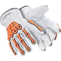 Chrome SLT&reg; 4060 Impact Gloves, 6/X-Small, Goatskin Palm, Slip-On Cuff Kelford