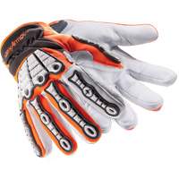 Chrome SLT&reg; Oasis 4073 Impact Gloves, 6/X-Small, Goatskin Palm, Hook & Loop Cuff Kelford