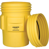 Overpack Plastic Drum Barrel, 95 US gal., Stationary SHG283 | Kelford