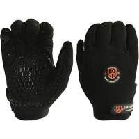 Gants de m&eacute;canicien anti-chocs, 7/Petit, Paume en Synth&eacute;tique/Su&egrave;de, Poignet &eacute;lastique/Boucle et crochet Kelford