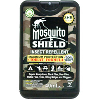 Pocket-Sized Mosquito Shield™ Insect Repellent, 30% DEET, Spray, 40 ml SHG635 | Kelford