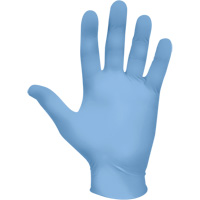 7005PF Disposable Gloves, 7/Small, Nitrile, 4-mil, Powder-Free, Blue SHG873 | Kelford