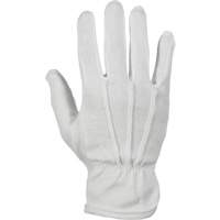 Classic Inspectors Parade Gloves, Cotton/Nylon, Unhemmed Cuff, 7/Small SHG913 | Kelford