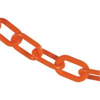 Heavy-Duty Plastic Safety Chain, Orange SHH015 | Kelford