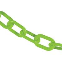 Heavy-Duty Plastic Safety Chain, Green SHH019 | Kelford
