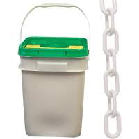 Heavy-Duty Plastic Safety Chain, White SHH023 | Kelford