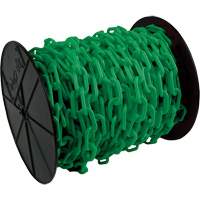 Heavy-Duty Plastic Safety Chain, Green SHH033 | Kelford