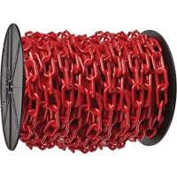 Heavy-Duty Plastic Safety Chain, Red Kelford