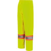 5629W Women's Waterproof Bib Pants, Polyester/Polyurethane, X-Small, High Visibility Lime-Yellow Kelford