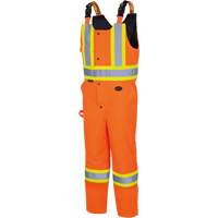 5040 Waterpoof Quilted Safety Overalls, Polyester, Small, High Visibility Orange Kelford