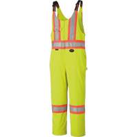 6616T High-Visibility Heavy-Duty Overalls, Poly-Cotton, 40 (Tall), High Visibility Lime-Yellow Kelford