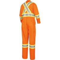 5551T Flame-Gard&reg; FR/Arc-Rated Coverall, Size 40 (Tall), High Visibility Orange, 9.1 cal/cm² Kelford