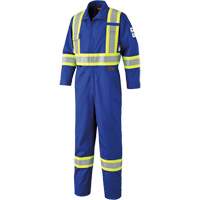 7704T FR-Tech&reg; Arc-Rated Coverall, Size 40 (Tall), Royal Blue, 10 cal/cm² Kelford