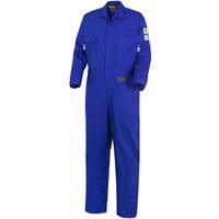 7779T FR-Tech&reg; 88/12 Arc Rated Flame Resistant Coveralls, Size 40 (Tall), Royal Blue, 10 cal/cm² Kelford