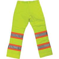 Womens Insulated Flex Safety Pant, Polyester, X-Small, High Visibility Lime-Yellow Kelford