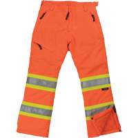 Womens Insulated Flex Safety Pant, Polyester, X-Small, High Visibility Orange Kelford