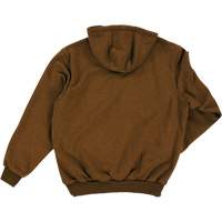 Water Repellent Fleece Pullover Hoodie, Men's, X-Small, Brown SHJ084 | Kelford