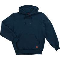 Water Repellent Fleece Pullover Hoodie, Men's, X-Small, Navy Blue SHJ092 | Kelford