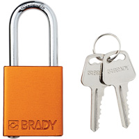 Cadenas de s&eacute;curit&eacute;, Cadenas de s&eacute;curit&eacute;, Cl&eacute;s diff&eacute;rentes, Aluminium, Largeur de 1-1/2" Kelford