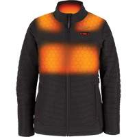 Manteau chauffant M12 Axis avec pile, Femmes, Grand, Noir Kelford