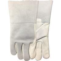 2757E Fabulous Fabricator Fitter's Gloves, Small, Grain Cowhide Palm, Cotton Fleece Inner Lining SHJ471 | Kelford