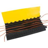 Polyurethane Cable Protector, 5 Channels, 35.43" L x 19.69" W x 2" H Kelford