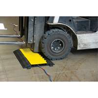 Polyurethane Cable Protector, 5 Channels, 35.43" L x 19.69" W x 2" H Kelford