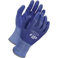 Cut-X Cut-Resistant Gloves, Size 7, 18 Gauge, Silicone Coated, HPPE Shell, ASTM ANSI Level A9 SHJ645 | Kelford