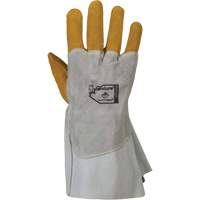 Endura&reg; 335DBP Welding Gloves, Split Cowhide/Split Elkhide, Size Small Kelford