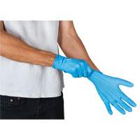 Emballages de gants jetables pour machine distributrice, Petit, Nitrile, 4,5 mils, Sans poudre, Bleu, Classe 2 Kelford