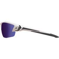 Khor G2 Safety Glasses, Blue Mirror Lens, Anti-Scratch/Polarized, ANSI Z87+/MCEPS GL-PD 10-12/Meets/Exceeds CSA Z94.3 Kelford