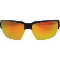 Pumori Safety Glasses, Red/Mirror Lens, Anti-Scratch, ANSI Z87+/MCEPS GL-PD 10-12/Meets/Exceeds CSA Z94.3 Kelford