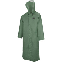 851 Hurricane Long Coat with Detachable Hood, Small, Green Kelford