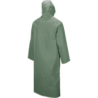 851 Hurricane Long Coat with Detachable Hood, Small, Green Kelford