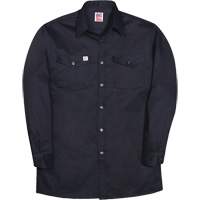 Chemise industrielle de travail &agrave; manches longues, Hommes, Petit, Bleu marine Kelford