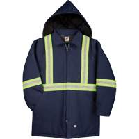 Parka en canard de premi&egrave;re qualit&eacute; avec mat&eacute;riau r&eacute;fl&eacute;chissant, Bleu marine, Petit Kelford
