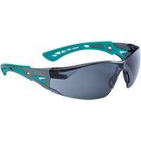 RUSH+ Small Safety Glasses, Smoke Lens, Anti-Fog/Anti-Scratch Kelford
