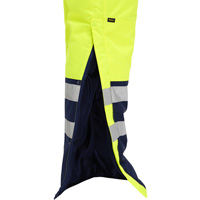 Salopette pour le froid extr&ecirc;me Bisley, Polyester, Petit, Jaune lime haute visibilit&eacute; Kelford