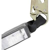 SA-5200-2.5 Shock Absorbing Lanyard, 2.5', Snap Hook Center, Snap Hook Leg Ends, Polyester Kelford