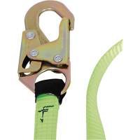 SA-54000-6 Shock Absorbing Lanyard, 6', Snap Hook Center, Snap Hook Leg Ends, Polyester Kelford