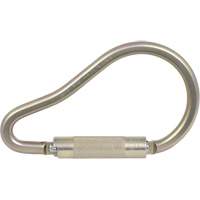 CP-04011-1 Zinc Plated Carabiner with 2" Gate Opening, Steel Kelford