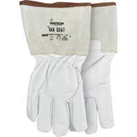 Gants r&eacute;sistant &agrave; la coupe et &agrave; l'arc &eacute;lectrique Van Goat 549, Taille Moyen, Enveloppe en Cutshield/Para-aramide/Polyester/Acier inoxydable/Ch&egrave;vre, ASTM ANSI niveau A6/EN 388 niveau F Kelford