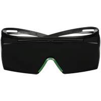 SecureFit 3700 Series Safety Glasses SF3750AS-BLK, Grey/IR 5.0 Lens, Anti-Scratch, ANSI Z87+/Meets/Exceeds CSA Z94.3 Kelford