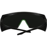 SecureFit 3700 Series Safety Glasses SF3750AS-BLK, Grey/IR 5.0 Lens, Anti-Scratch, ANSI Z87+/Meets/Exceeds CSA Z94.3 Kelford