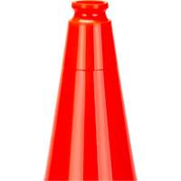 Premium Traffic Cone, 18", Orange Kelford